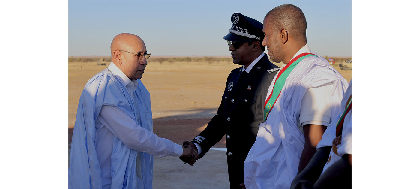 رئيس الجمهورية يصل إلى مدينة أمبود