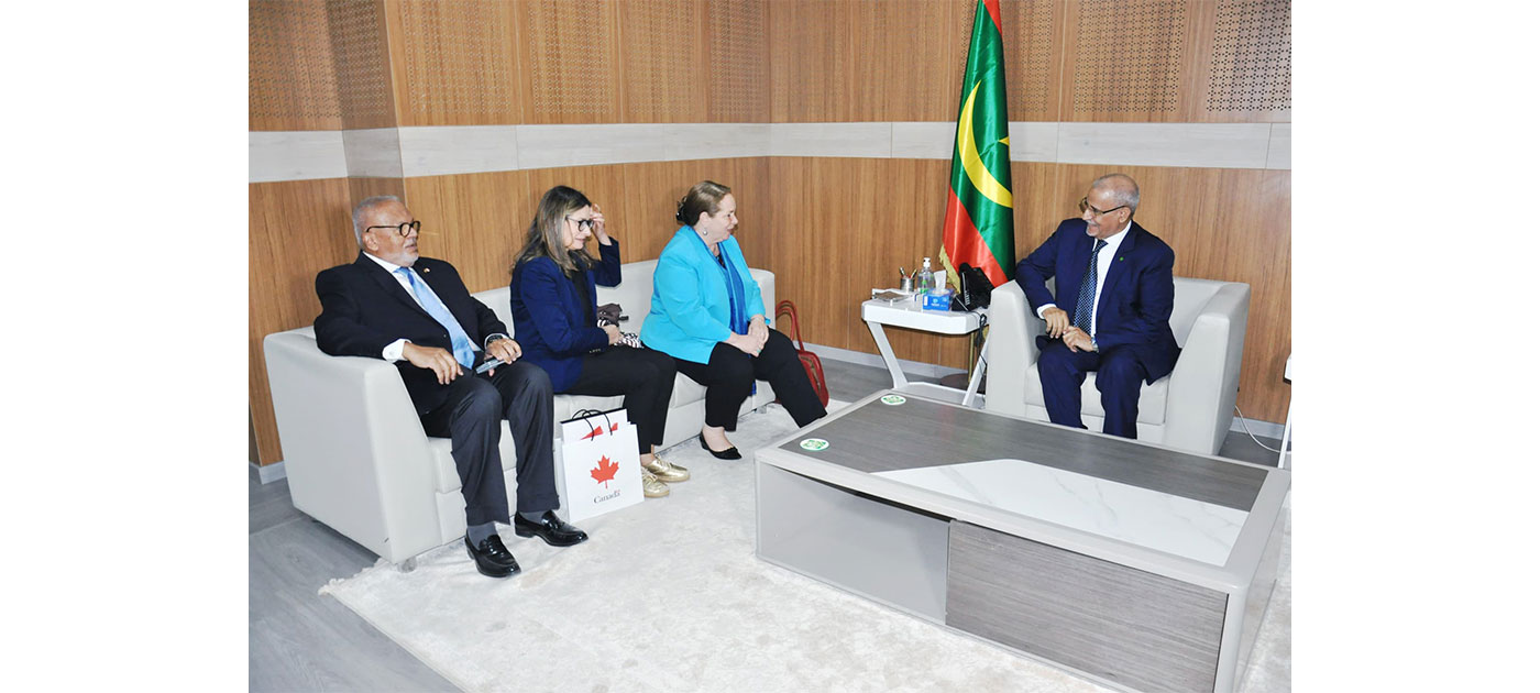 رئيس الجمعية الوطنية يستقبل السفيرة الكندية في موريتانيا