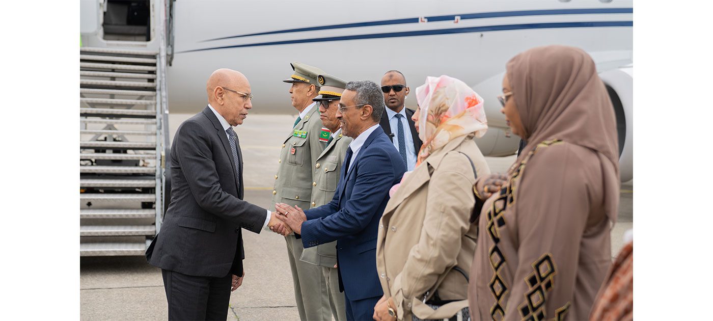 رئيس الجمهورية يصل إلى بروكسل