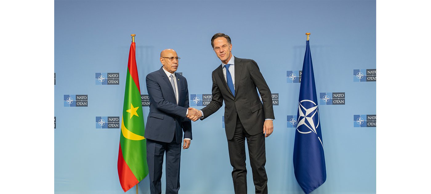 رئيس الجمهورية يلتقي الأمين العام لحلف شمال الأطلسي ببروكسل