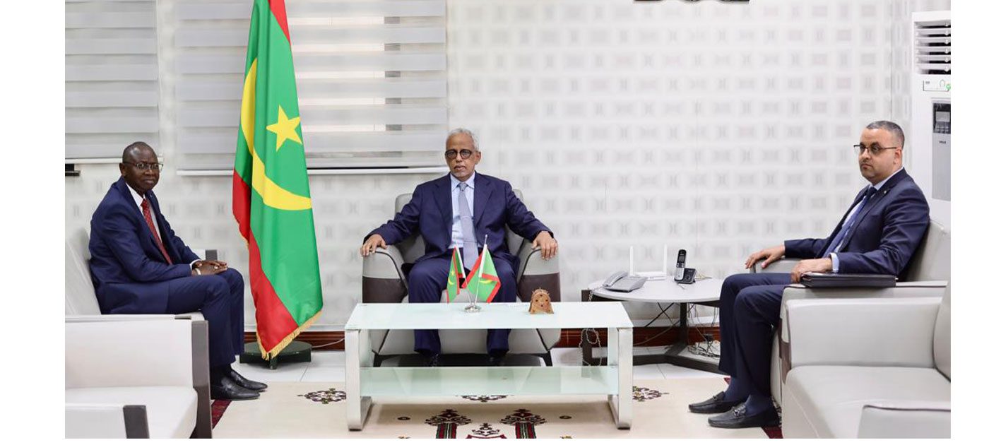 وزير الشؤون الاقتصادية يستقبل الممثل المقيم للبنك الدولي في موريتانيا