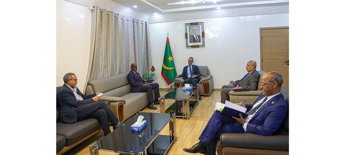 وزير الصيد يستقبل الممثل المقيم لبرنامج الأمم المتحدة للتنمية في بلادنا