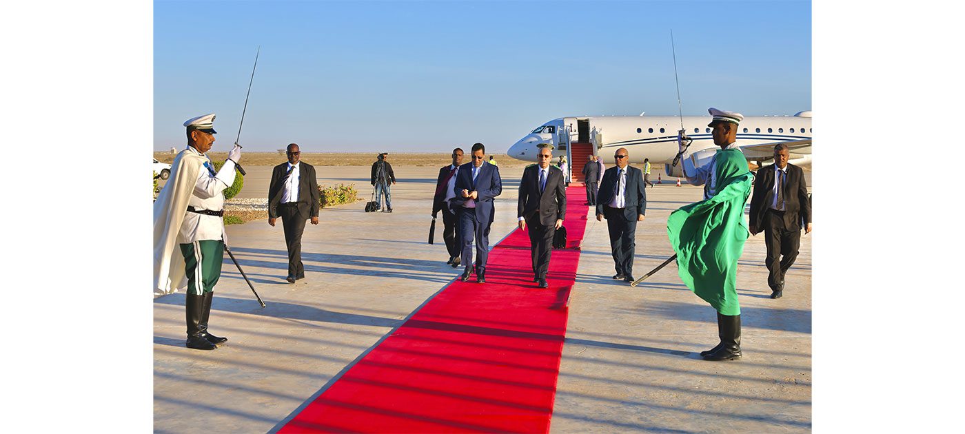 رئيس الجمهورية يعود إلى نواكشوط قادما من بروكسل