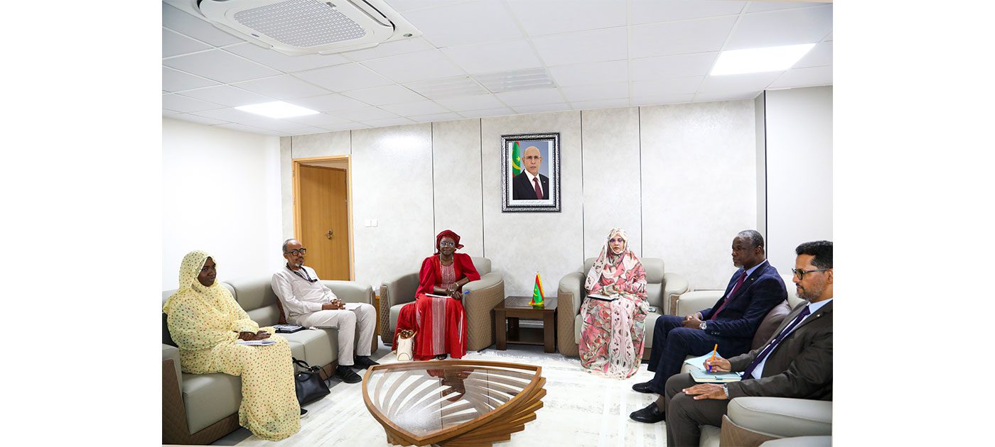 وزيرة التربية تستقبل الممثلة المقيمة لصندوق الأمم المتحدة للسكان في موريتانيا