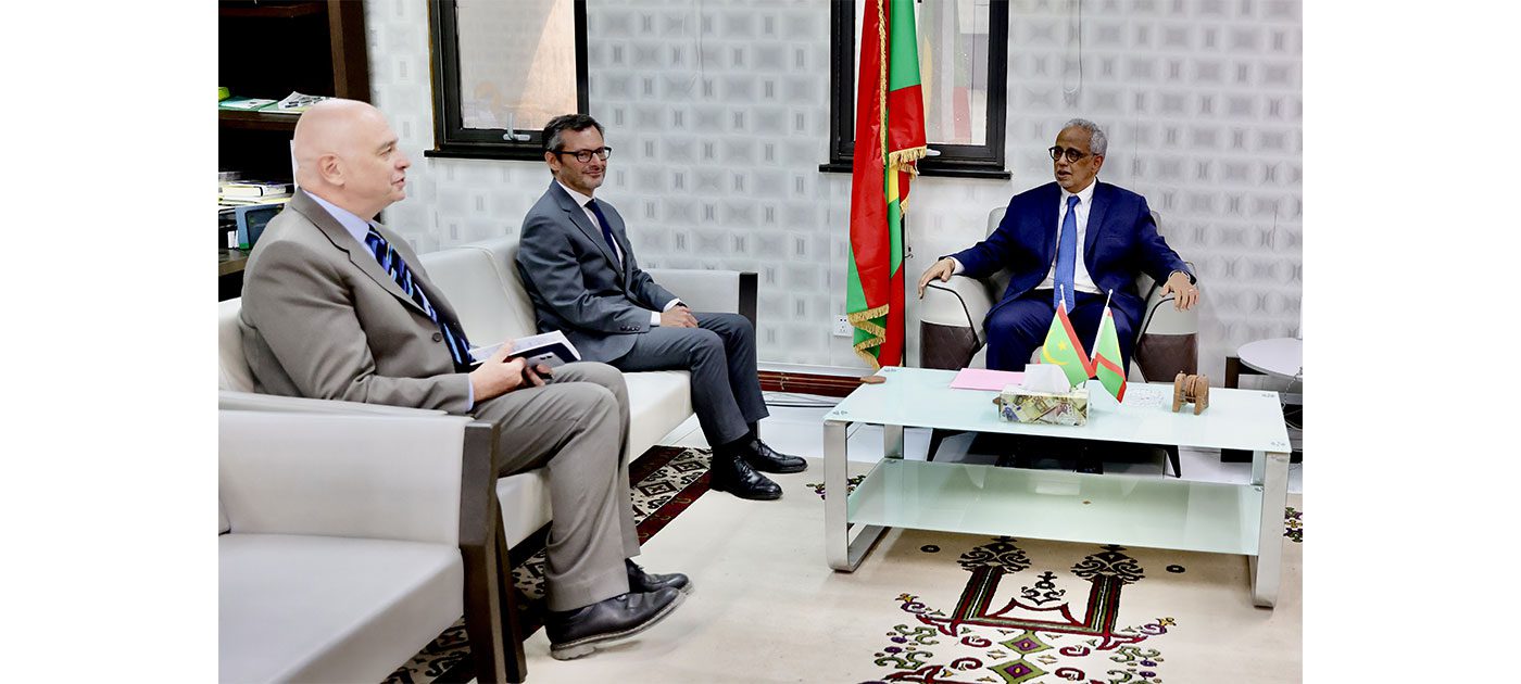 وزير الشؤون الاقتصادية والتنمية يستقبل السفير الفرنسي