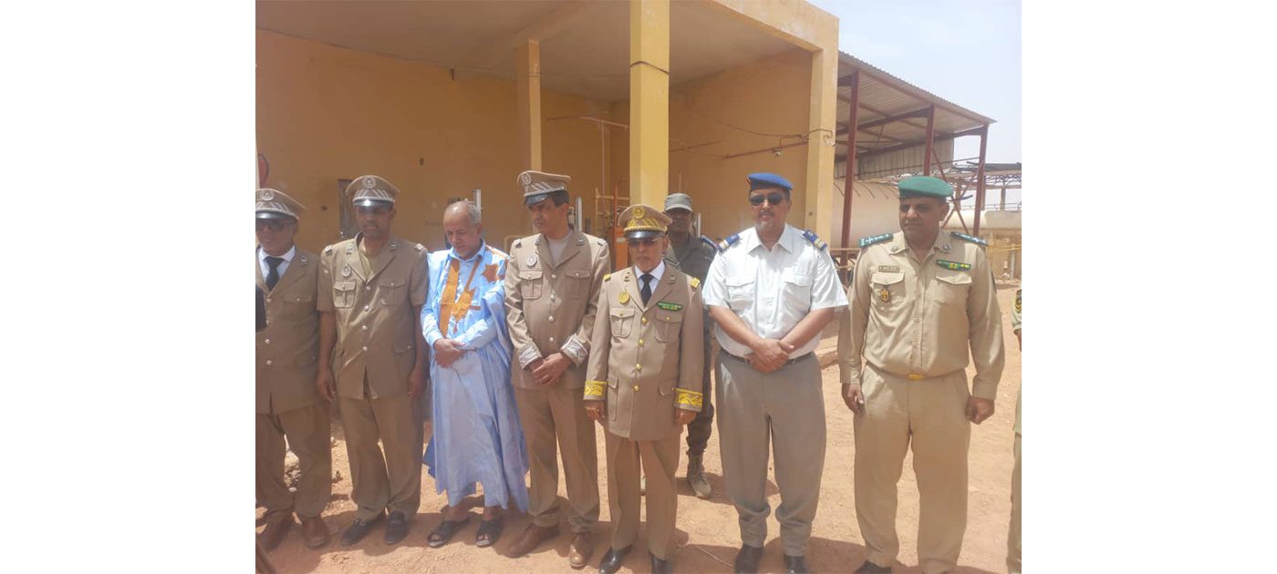 والي لعصابه يتفقد محطة الشركة الموريتانية للغاز والسوق المركزي بكيفة