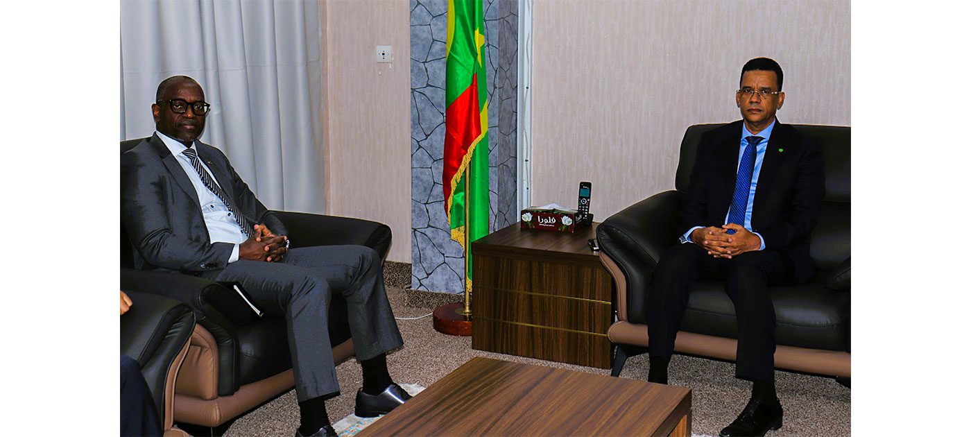 وزير الشؤون الإسلامية يستقبل الممثل المقيم لبرنامج الأمم المتحدة الإنمائي في موريتانيا