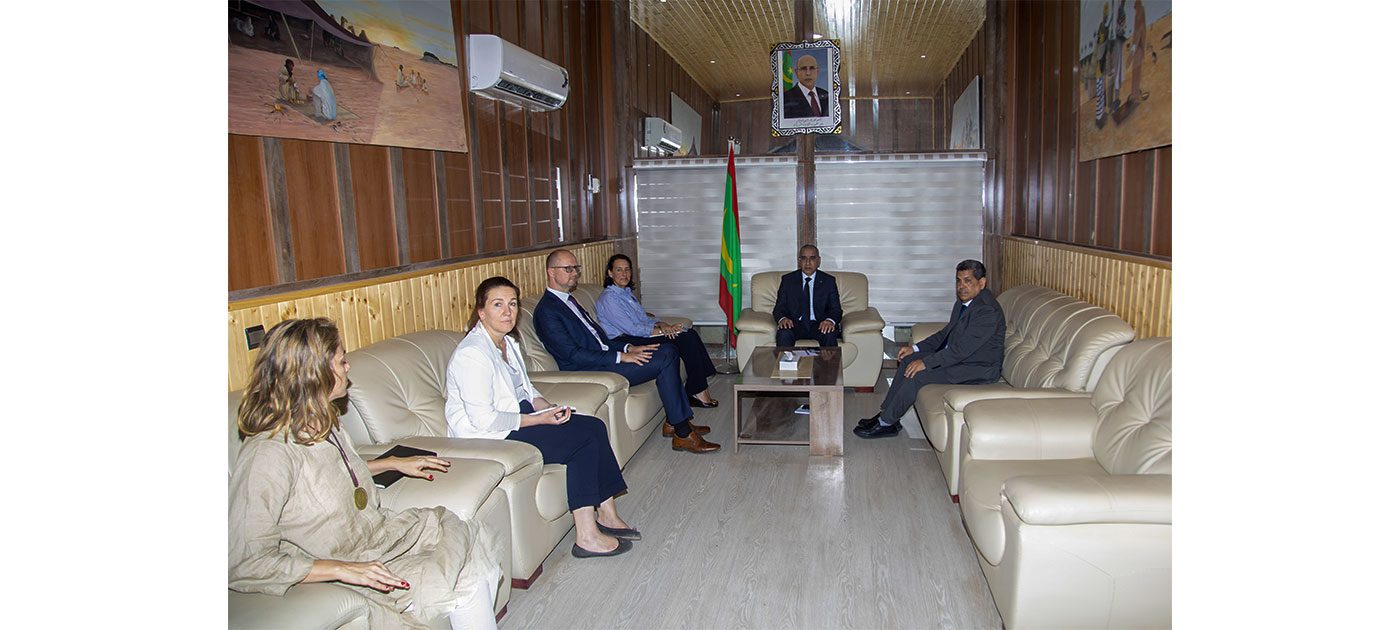 وزير الداخلية يجري مباحثات مع ممثلة الأمم المتحدة لمكافحة المخدرات والجريمة في إفريقيا الغربية والوسطى