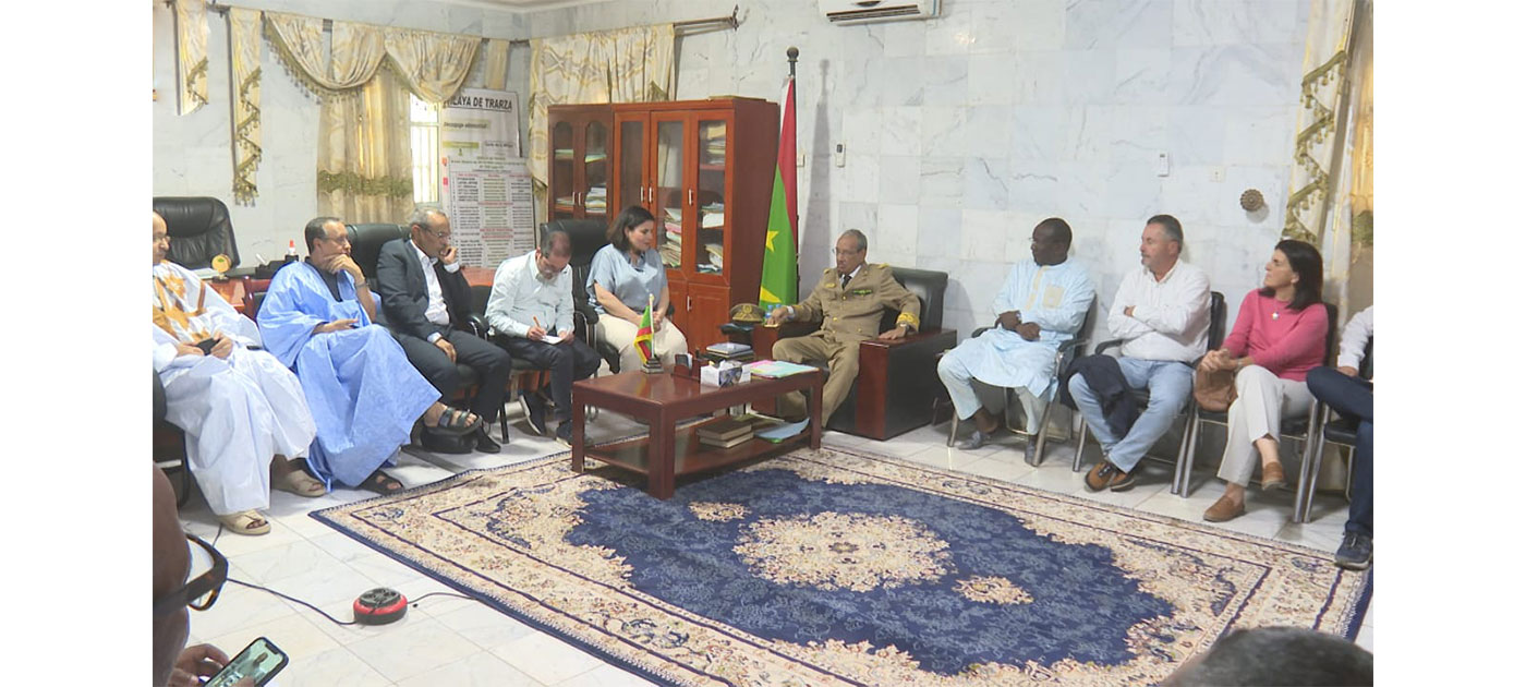 بعثة مشتركة من رابطة العمد الموريتانية–الكنارية تزور روصو لتعزيز التعاون في مجال التنمية