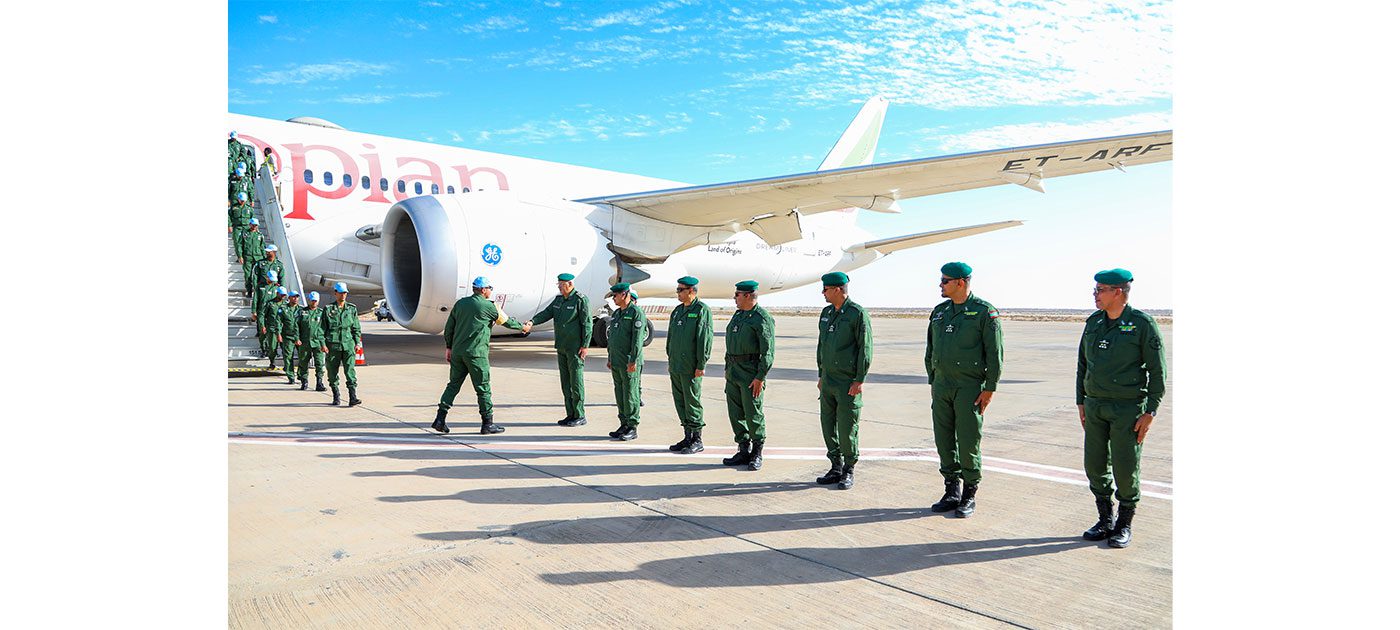 الوحدة ال 18 من الدرك الوطني تعود إلى أرض الوطن قادمة من جمهورية وسط إفريقيا