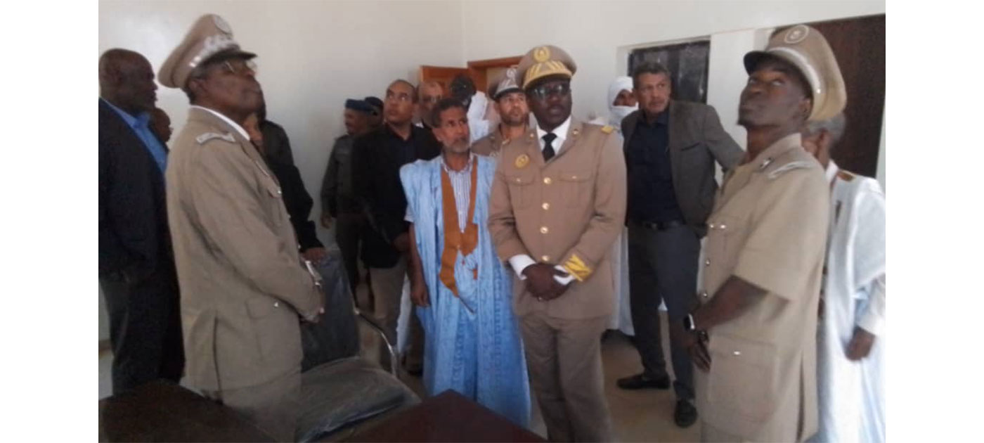 والي تكانت يعاين بعض المنشآت الخدمية ببلدية لخشب