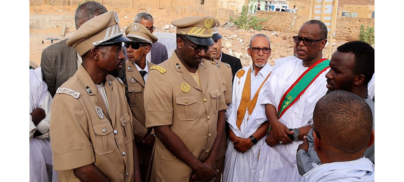 والي تكانت يتفقد سير الأشغال الجارية في بعض المرافق الخدمية بمدينة المجرية